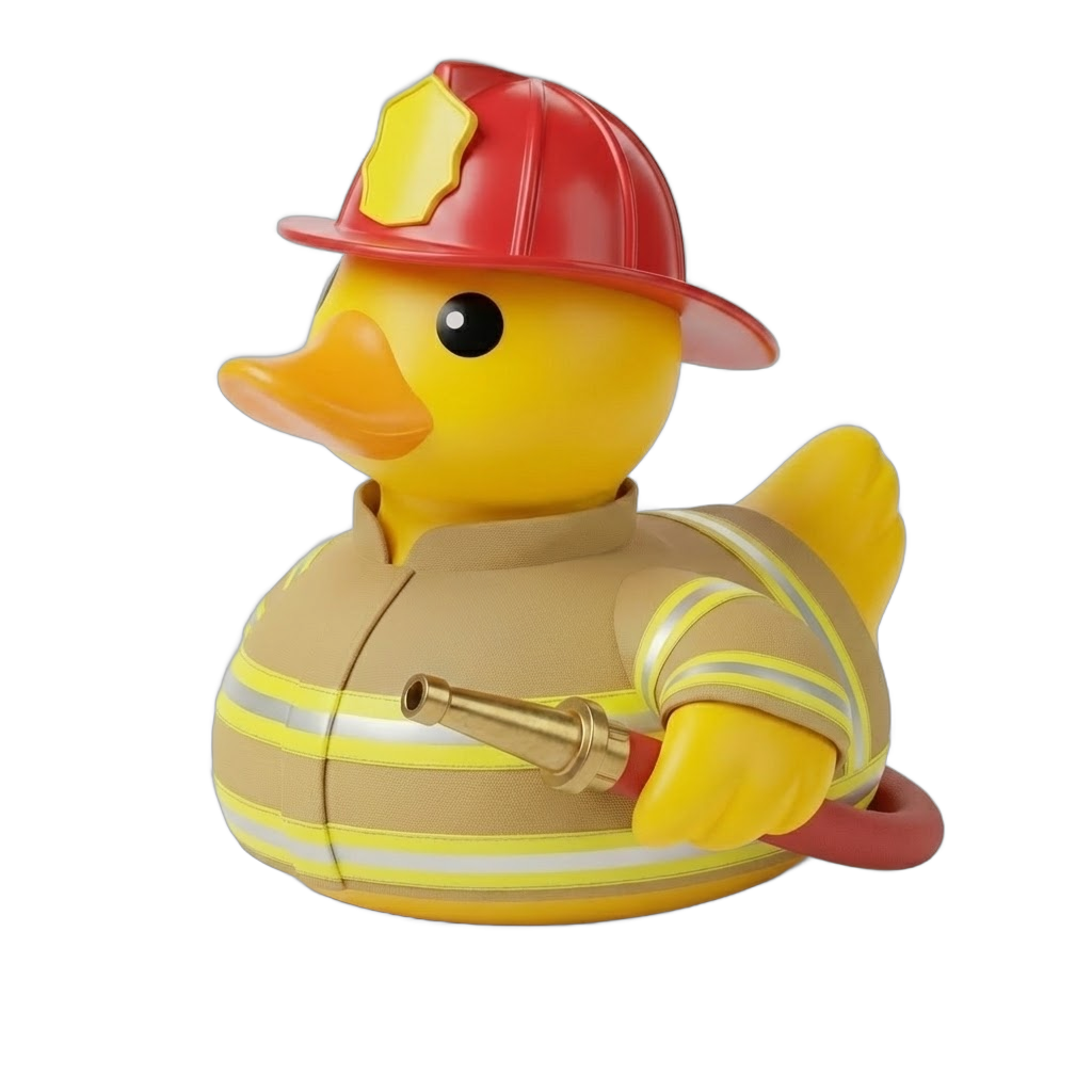 Firefighter Duck