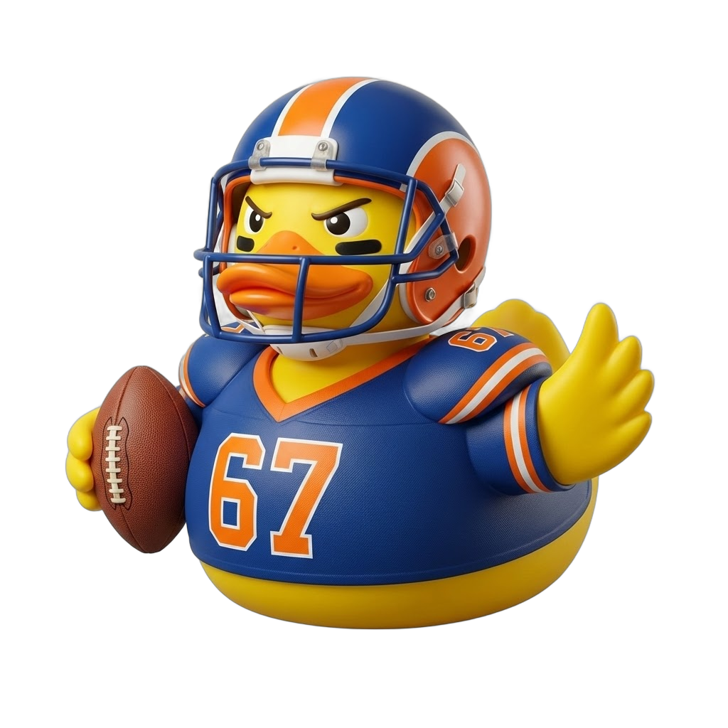 American Football Duck