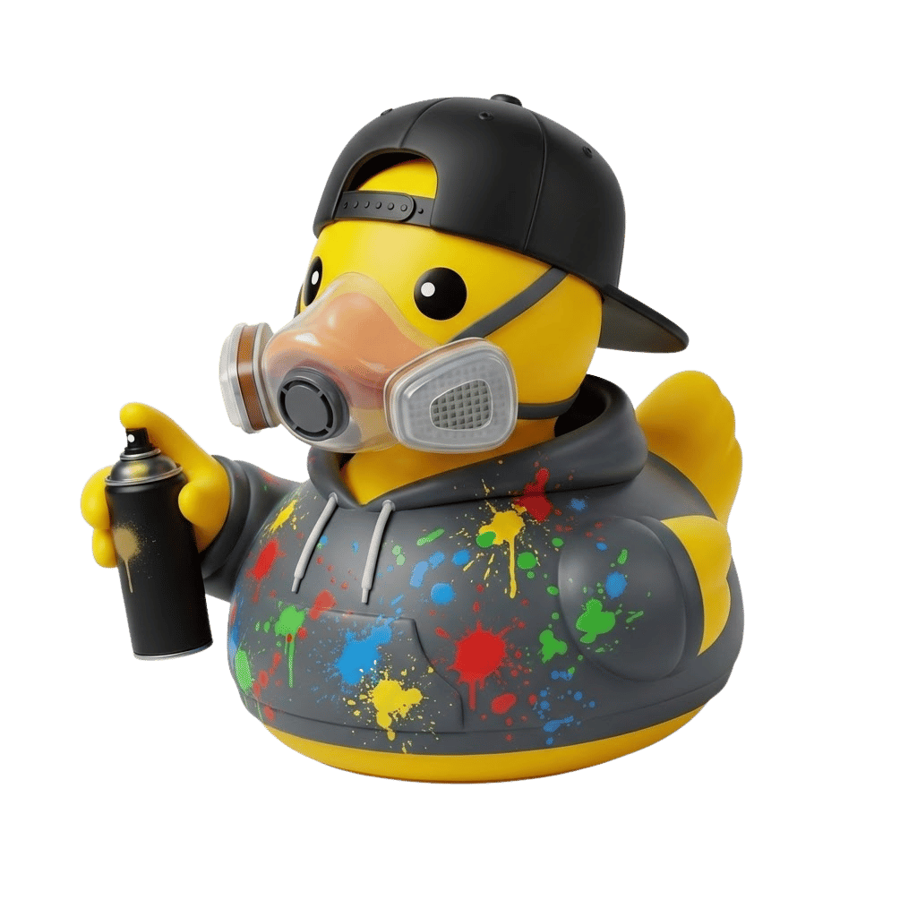 Street Artist Duck